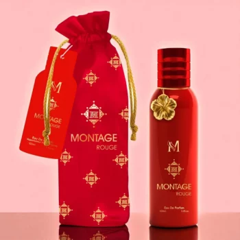 Lot de 5 (4,70€ Pièce) : Eau de Parfum Femme Montage Rouge 100ml - Mirage – Image 2