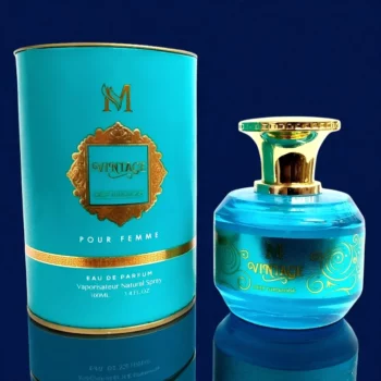 Lot de 5 (4,70€ Pièce) : Eau de Parfum Femme Vintage Deep Turquoise 100ml - Mirage – Image 2