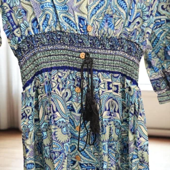 Lot de 12 (Soit 3€ Pièce) Robes Longues avec Manches – Motif Ethnique Coloré – Tailles M/L & XL/XXL – Image 2