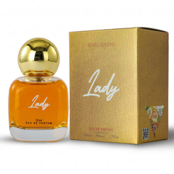 Carton de 12 (4,25€ Pièce) : Eau de Parfum Générique Femme Lady 50ml - Reyes Queens – Image 2