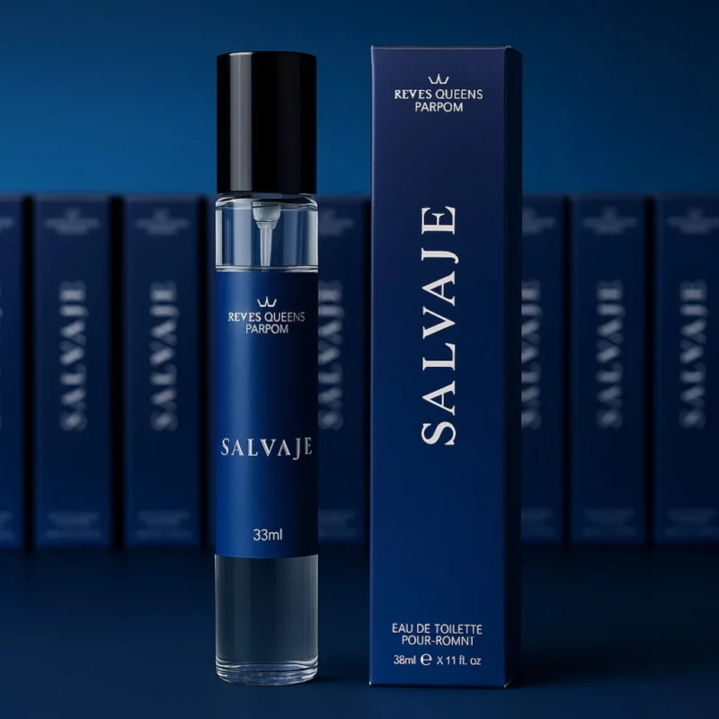 Présentoir de 20 (1,20€ pièce) : Eau de toilette générique Homme SALVAJE 33ml - Reyes Queens
