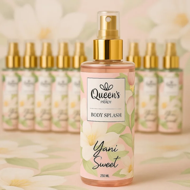 A Partir de 1,90€ Prix Dégressif : Brume corporelle rafraichissante "Yani Sweet" - Prady