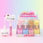 Présentoir de 20 (soit 1,65€ l'unité) : Gloss à Lèvres ANIMAL Couleur IRIDESCENTE – Leticia Well
