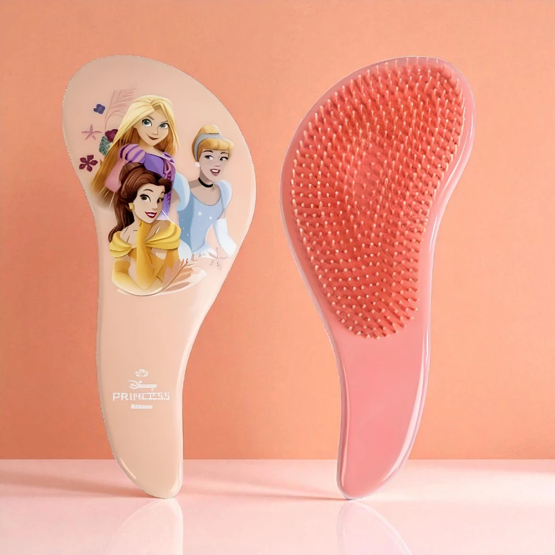8445484438413 PR WINTER BROSSES DÉMÊLANTES POUR ENFANTS Carton de 6 (soit 3,46€ Pièce) : Brosse à Cheveux Démélante PRINCESSES - DISNEY – Image 1