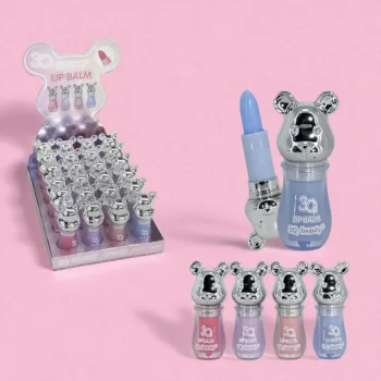 Présentoir de 24 (soit 0,75€ l'unité) BAUME À LÈVRES MAGIQUE – 3Q BEAUTY