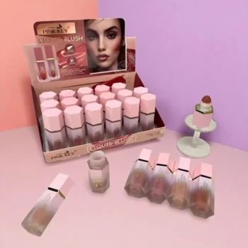 Présentoir de 24 : Blush Liquide Longue Tenue – Pink Key – Image 2