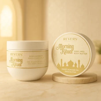 Lot de 6 (soit 3,80€ unité) : Beurre corporel parfumé Rituel du Matin 250 ml - Revers Cosmetics