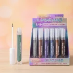 Présentoir de 24 (soit 1,43€ l'unité) : Fard à paupières & Eye-Liner liquide CHRONO 24H – Leticia Well