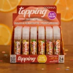 Présentoir de 24 (soit 0,75€ l'unité) : Gloss Topping Sweet Lip Oil - DDonna