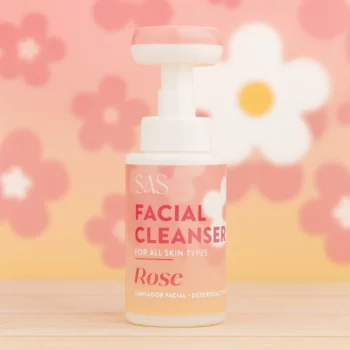 Présentoir de 9 (soit 3,90€ unité) : Nettoyant pour Visage ROSE - SAS