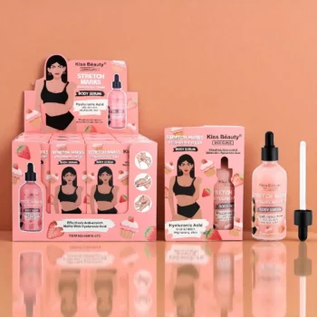 A Partir de 1,73€ Prix Dégressif : Sérum Corporel à L'Acide Hyaluronique Fraise – Kiss Beauty