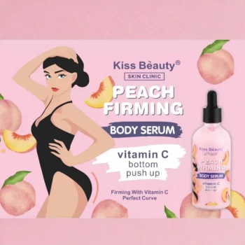 A Partir de 1,73€ Prix Dégressif : Sérum Corporel à La Vitamine C – Pêche – Kiss Beauty – Image 2