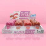 Présentoir de 24 (1,13€ pièce) : Blush en Crème Cœur – LETICIA WELL