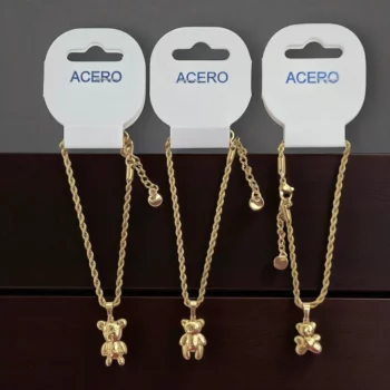 Prix dégressifs à partir de 1,30€ : Colliers Pendentif Chat – Acier Inoxydable – Image 2