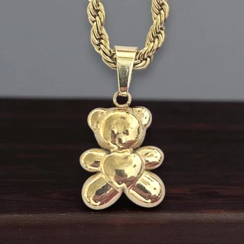 Prix dégressifs à partir de 1,30€ : Colliers Pendentif Chat – Acier Inoxydable – Image 3