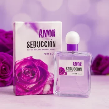 A Partir de 1,94€ Prix Dégressif :  Eau de Toilette Femme Amor Seduccion – Naturmais – Fabriquée en Espagne