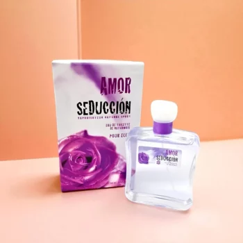 A Partir de 1,94€ Prix Dégressif :  Eau de Toilette Femme Amor Seduccion – Naturmais – Fabriquée en Espagne – Image 2