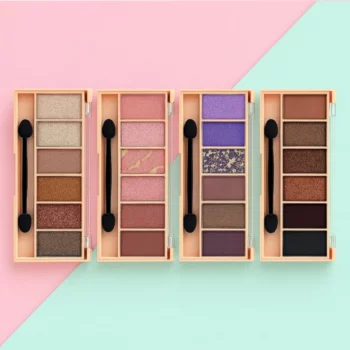 Présentoir de 24 (soit 0,90€ l'unité) : Fard à paupières 6 Couleurs – Easy Paris