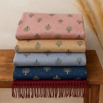 Lot de 6 (soit 3,50€ piéce) Grand foulard haute qualité – Effet & touché cachemire 180cm - Mélange de couleurs