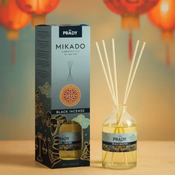 A Partir de 1,90€ Prix Dégressif : Mikado Parfumé Black Incense - Prady