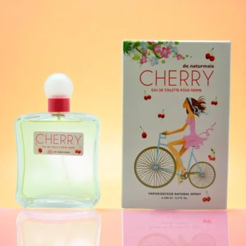 A Partir de 1,94€ Prix Dégressif :  Eau de Toilette Femme Cherry – Naturmais – Fabriquée en Espagne – Image 2