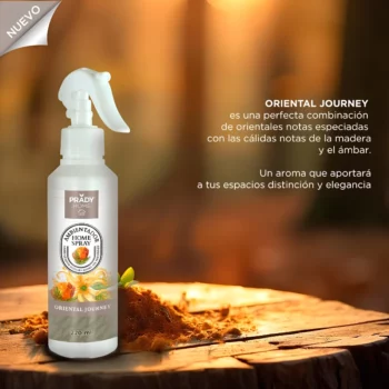 A Partir de 1,67€ Prix Dégressif : Spray Parfumé Oriental Journey - 220ml Prady – Image 2
