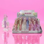 Présentoir de 24 (1,41€ pièce) : Gloss Liquide Iridescent - Leticia Well