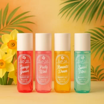 Présentoir de 15 : Brumes Parfumées fraîches et légères 250ml – Wynie