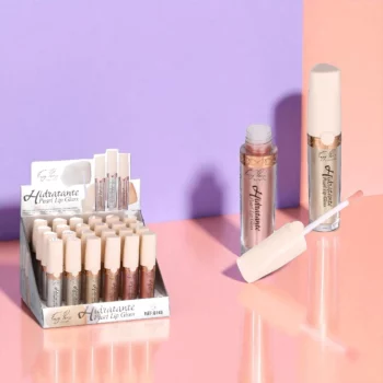 Présentoir de 24 (soit 0,90€ unité) : Gloss à Lèvres Hydratant PEARL – EASY PARIS