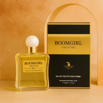 A Partir de 1,94€ Prix Dégressif :  Eau de Toilette Femme Boomgirl – Naturmais – Fabriquée en Espagne