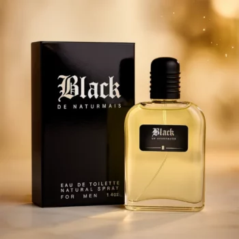 A Partir de 1,94€ Prix Dégressif :  Eau de Toilette Homme Black – Naturmais – Fabriquée en Espagne