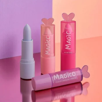 Présentoir de 24 (soit 0,93€ unité) : Rouge à Lèvres Magique Coeur HUILE DE ROSE MUSQUÉE – EASY PARIS – Image 2