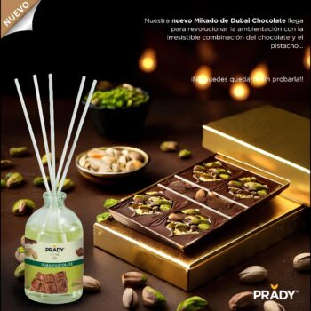 A Partir de 1,90€ Prix Dégressif : Mikado Parfumé Dubai Chocolate - Prady – Image 2