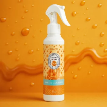 A Partir de 1,90€ Prix Dégressif : Spray Parfumé Sel & Caramel - 220ml Prady