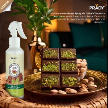 Carton de 12 (1,60€ Pièce) : Spray Parfumé Dubai Chocolate - 220ml Prady – Image 2