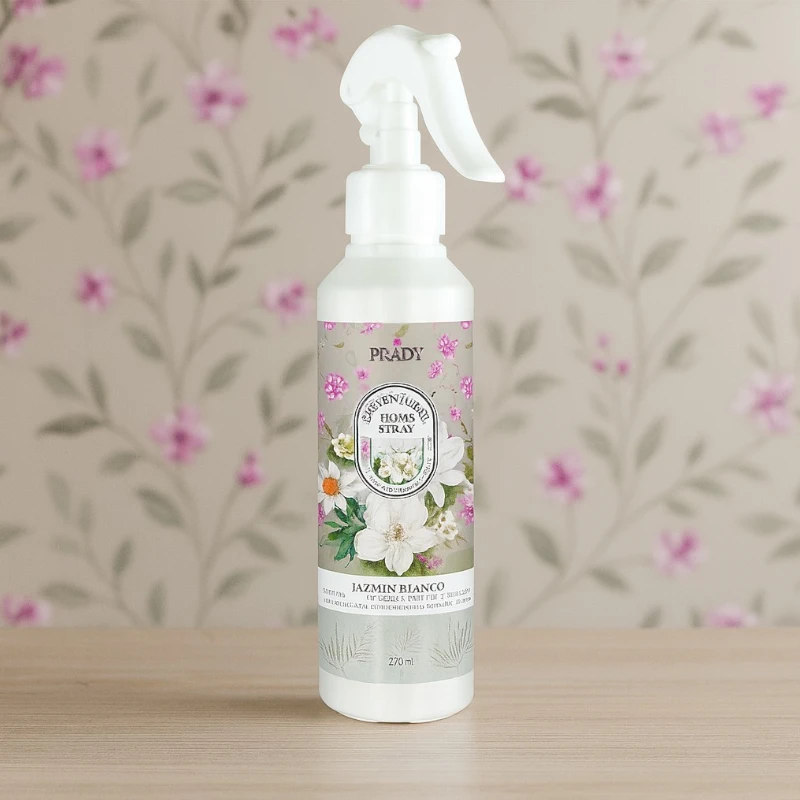A Partir de 1,90€ Prix Dégressif : Spray Parfumé Jasmin Blanc - 220ml Prady