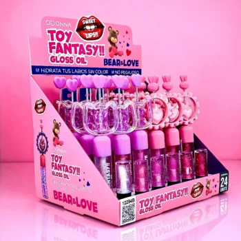 Présentoir de 24 (soit 0,90€ l'unité) : Gloss Oil Toy Fantasy – D'Donna