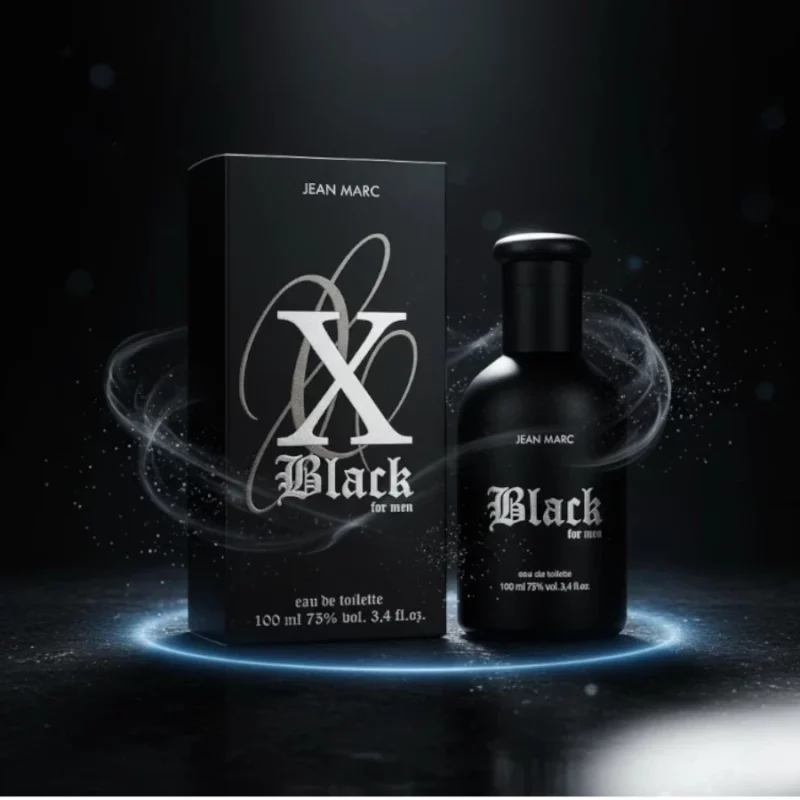 A Partir de 5,55€ Prix Dégressif : Eau de Toilette Homme Jean Marc – Black X 100 ml