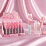 Présentoir de 24 (soit 0,95€ l'unité) GLOSS À LÈVRES SWEET CANDY CAT – Easy Paris