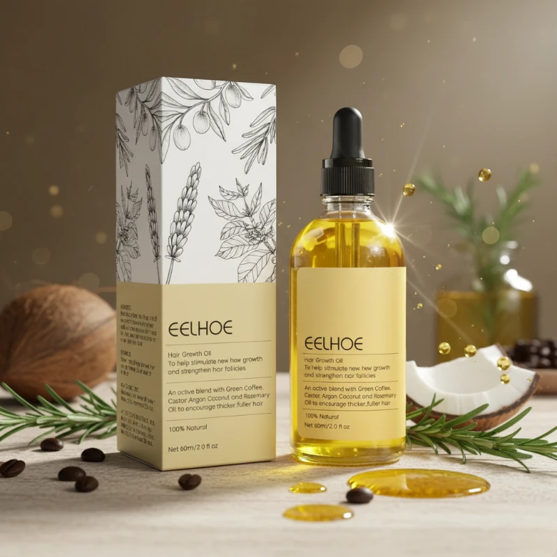 Huile Essentielle de Cheveux Végan – Renforcement & Croissance Eelhoe 60 ml A Partir de 2€ Prix Dégressif : Huile Essentielle de Cheveux Végan – Renforcement & Croissance Eelhoe 60 ml – Image 1