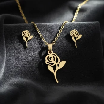 Mélange de 10 ( 1,90€ Pièce) Collier avec Pendentif Doré en Acier inoxydable de haute qualité – Image 23