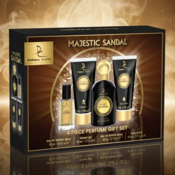 Coffret 4 pièces Majestic Sandal - Parfum - Douche & Soins