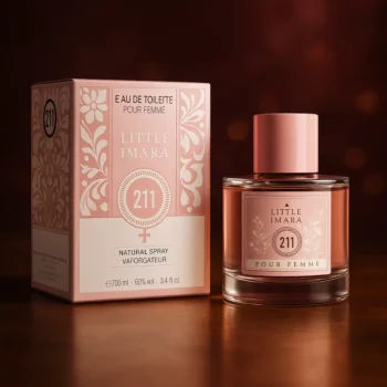 Lot de 5 (2,45€ Pièce) : Eau de Toilette Femme LITTLE IMARA 211 – Yesensy