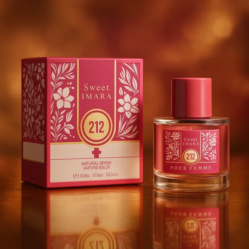 Lot de 5 (2,45€ Pièce) : Eau de Toilette Femme SWEET IMARA 212 – Yesensy