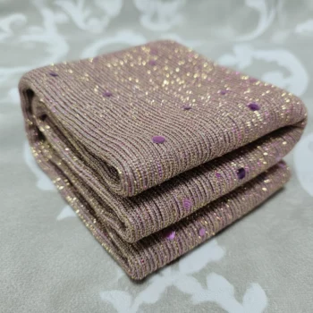 Lot de 12 (soit 2,50€ Piéce) Foulards Collection de Noël avec Motifs Dorés – 170 x 70 cm – Image 3