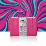 Lot de 6 (8,63€ le coffret) : Coffret Cadeau Trousse de Toilette Rose THE WINTER CLUB 4 Pièces - Sence