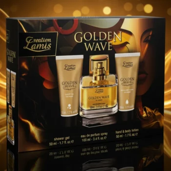 Coffret 3 pièces GOLDEN WAVE – Creation Lamis