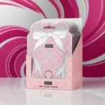 Présentoir 24 (soit 1,15€ pièce) : Masque facial en tissu imprimé 20 ml Glitz