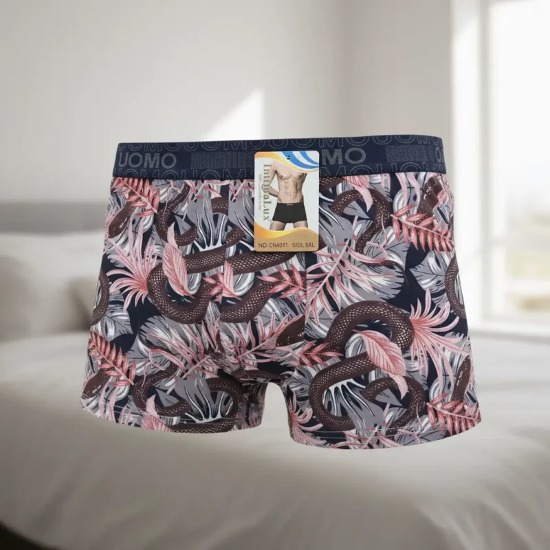Lot de 24 (soit 1€ unité) : Boxers Homme 4 Couleurs – Tailles M à 3XL – Coton & Élasthanne