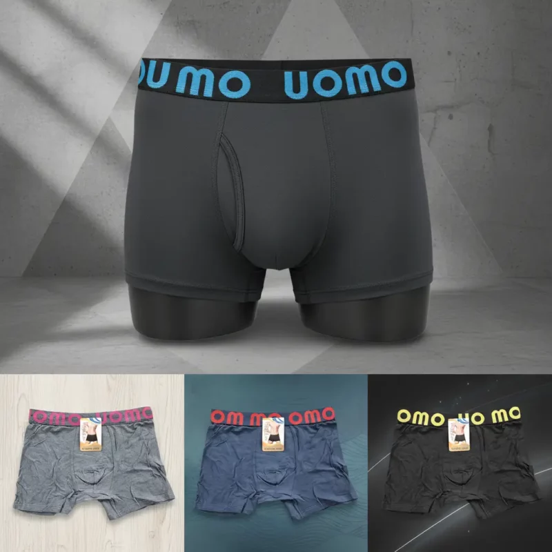 Lot de 24 (soit 1€ unité) : Boxers Homme 4 Couleurs – Tailles M à 3XL
